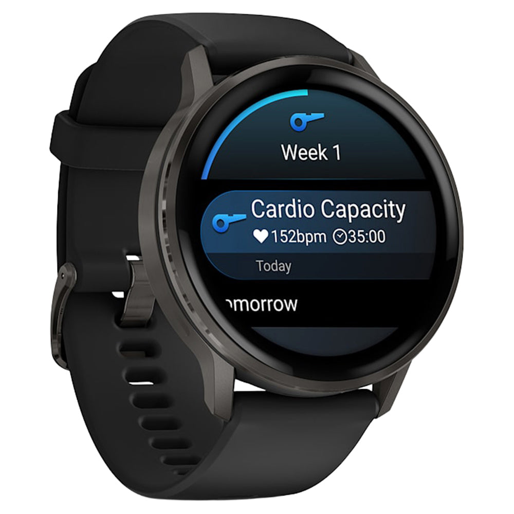 Garmin Venu 4 45MM Smart Watch - Slate | 49-GAR-010-03014-00 from Garmin - DID Electrical