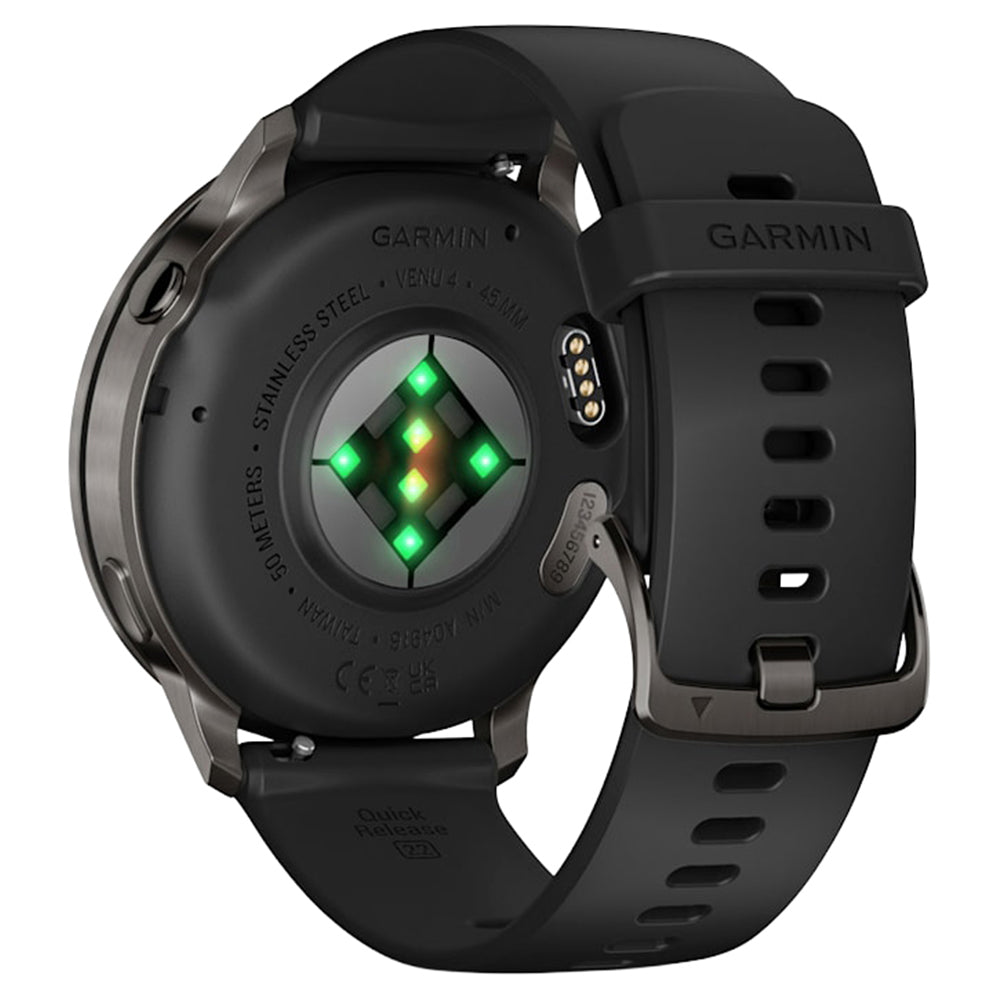 Garmin Venu 4 45MM Smart Watch - Slate | 49-GAR-010-03014-00 from Garmin - DID Electrical