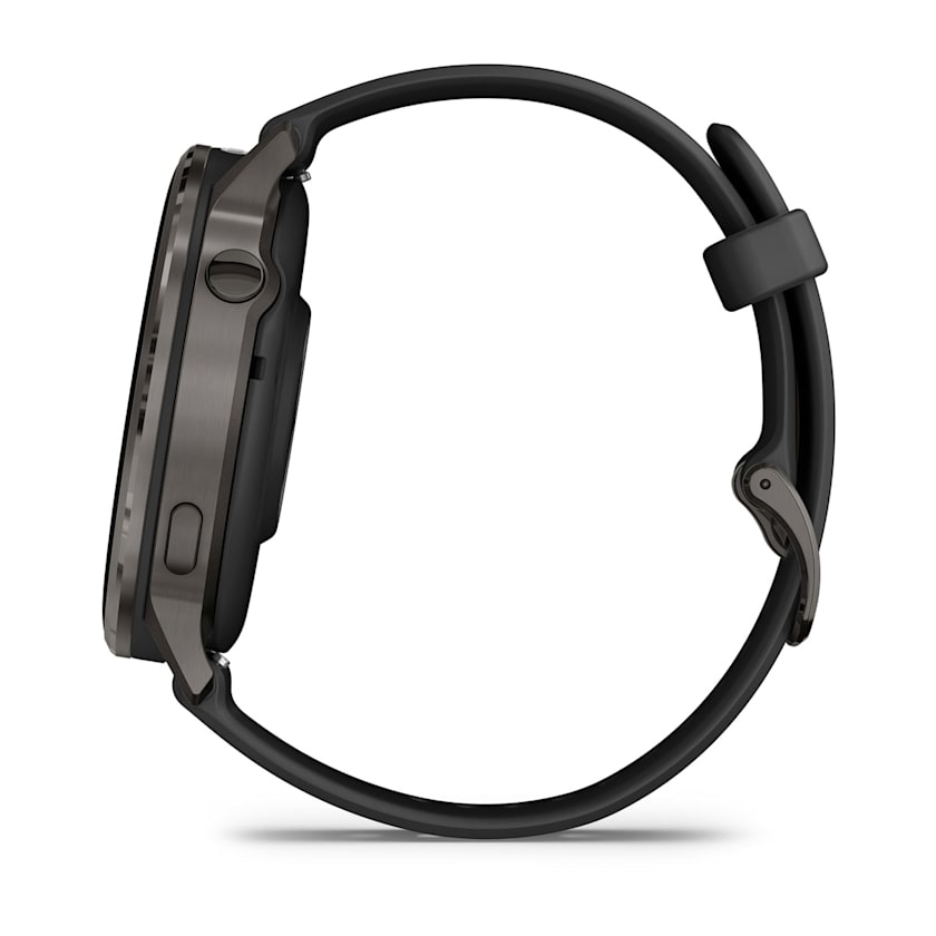 Garmin Venu 4 45MM Smart Watch with Black Silicone Band - Slate | 49-GAR-010-03014-00 from Garmin - DID Electrical