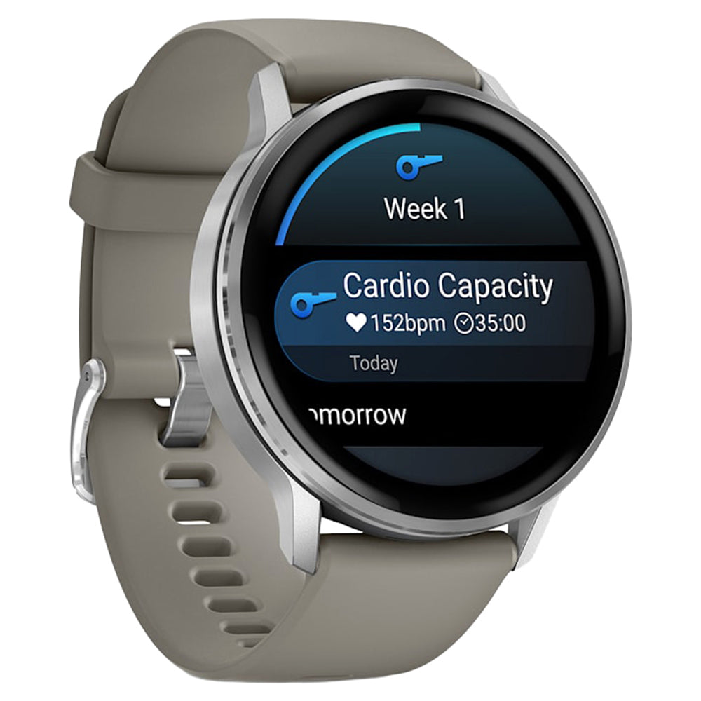 Garmin Venu 4 45MM Smart Watch - Silver | 49-GAR-010-03014-01 from Garmin - DID Electrical