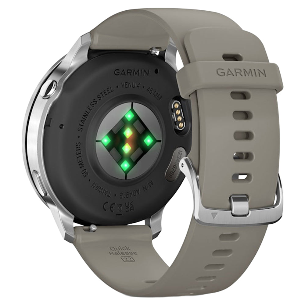Garmin Venu 4 45MM Smart Watch - Silver | 49-GAR-010-03014-01 from Garmin - DID Electrical