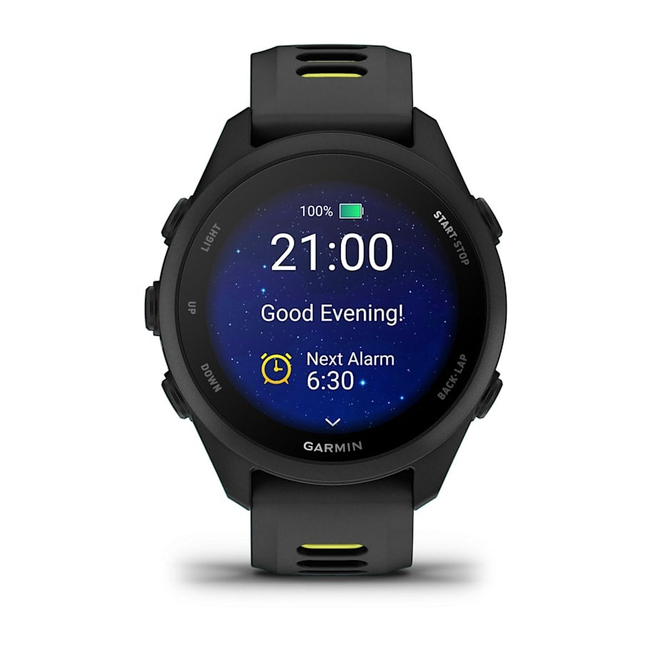 Garmin Forerunner 170 43MM Smart Watch - Black & Amp Yellow | 49-GAR-010-03920-00