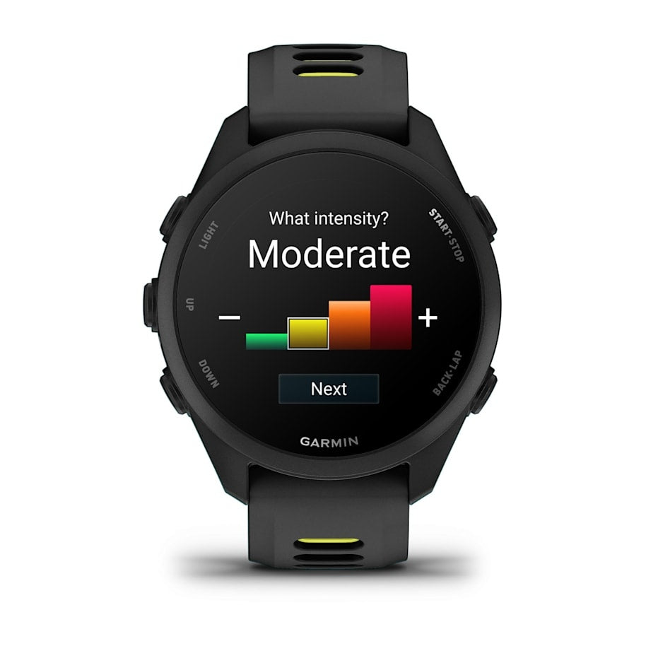 Garmin Forerunner 170 43MM Smart Watch - Black & Amp Yellow | 49-GAR-010-03920-00