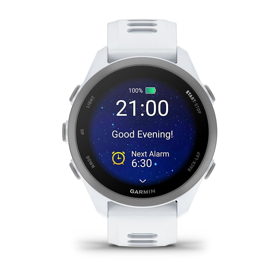 Garmin Forerunner 170 43MM Smart Watch - Whitestone & Cloud Blue | 49-GAR-010-03920-01