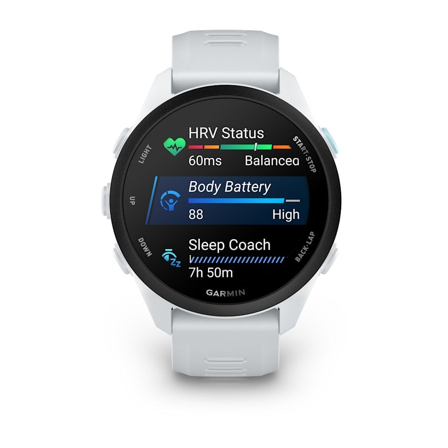 Garmin Forerunner 70 43MM Smart Watch - Whitestone | 49-GAR-010-04307-01