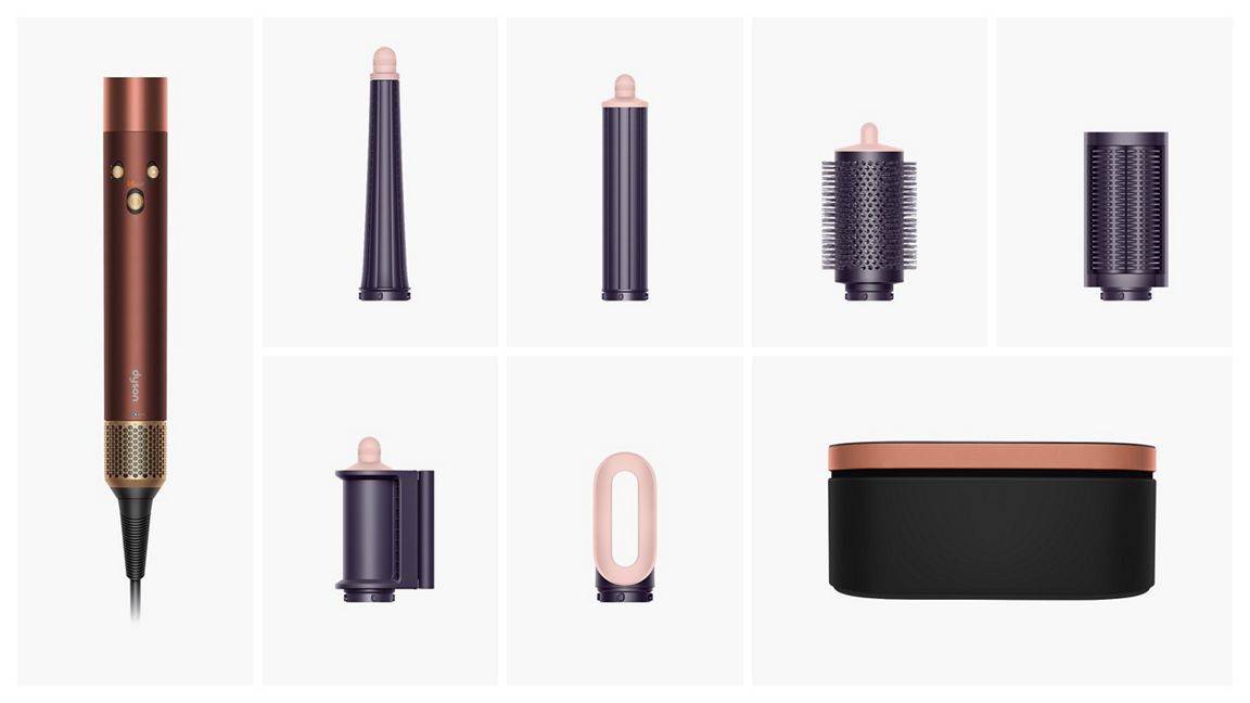 Dyson Airwrap i.d. Multi-styler and Dryer for Straight and Wavy Hair - Plum & Copper | 492322-01