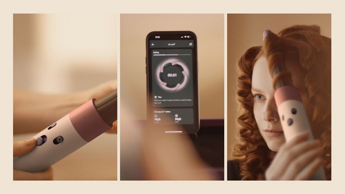 Dyson Airwrap i.d. Multi-styler and Dryer for Straight and Wavy Hair - Plum & Copper | 492322-01