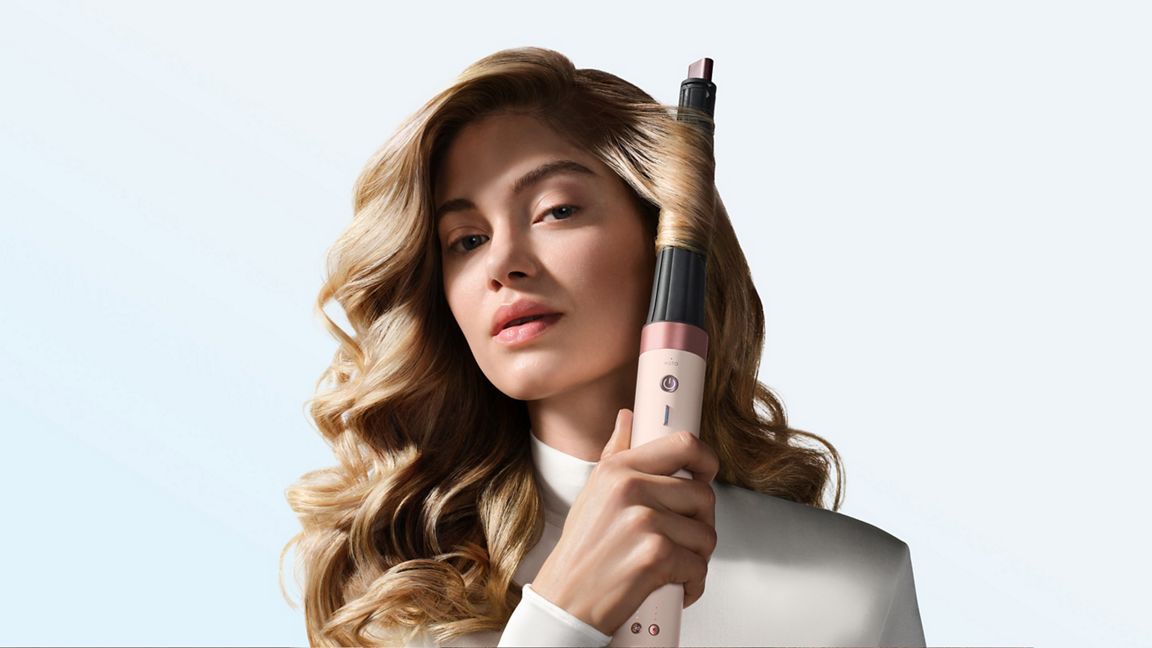 Dyson Airwrap Co-anda2x Multi-styler and Dryer For Straight and Wavy Hair - Ceramic Pink & Rose Gold | 492467-01