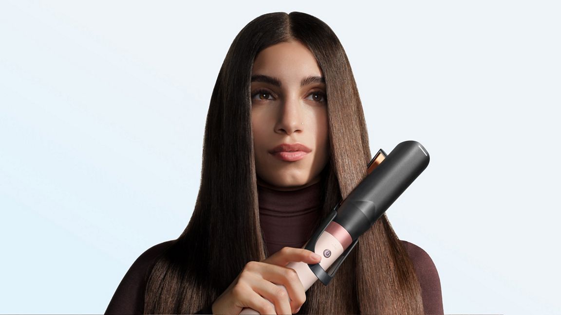 Dyson Airwrap Co-anda2x Multi-styler and Dryer For Straight and Wavy Hair - Ceramic Pink & Rose Gold | 492467-01