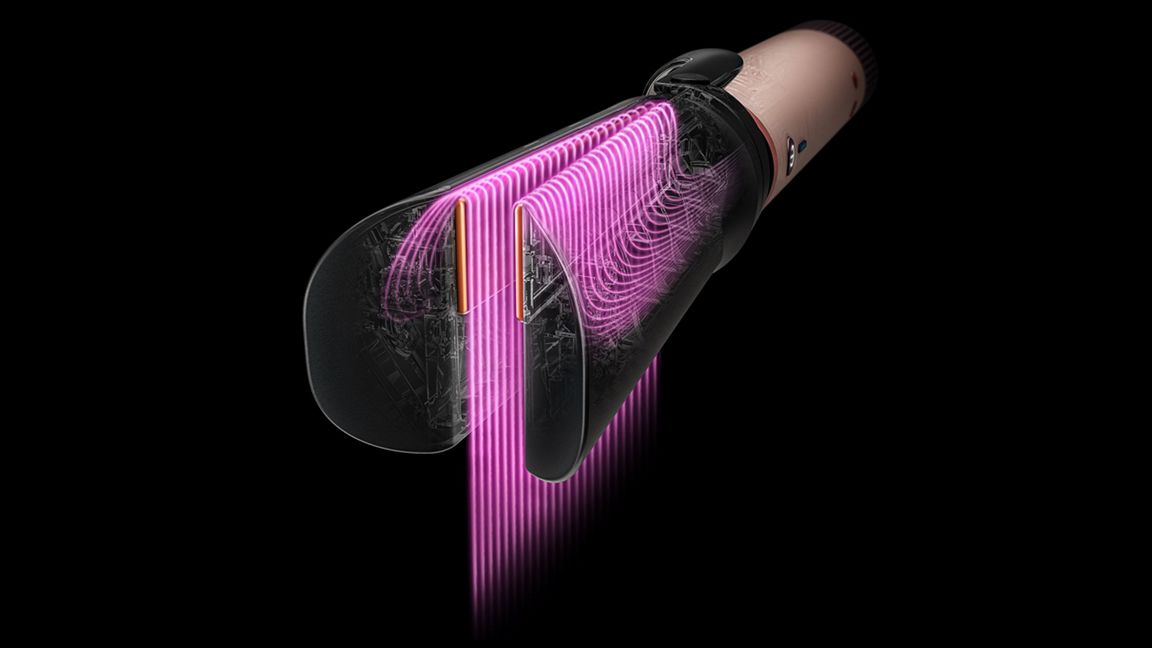 Dyson Airwrap Co-anda2x Multi-styler and Dryer For Straight and Wavy Hair - Ceramic Pink & Rose Gold | 492467-01