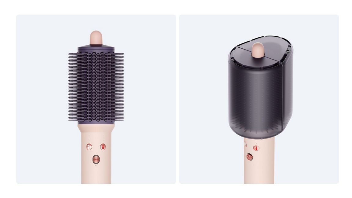 Dyson Airsmooth Hot Styling Brush - Ceramic Pink & Rose Gold | 493090-01