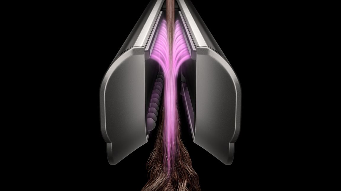 Dyson Airstrait Hair Straightener and Dryer - Ceramic Pink & Rose Gold | 493301-01
