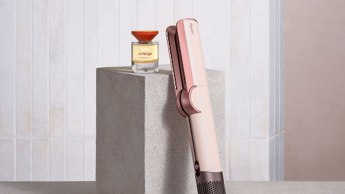 Dyson Airstrait Hair Straightener and Dryer - Ceramic Pink & Rose Gold | 493301-01