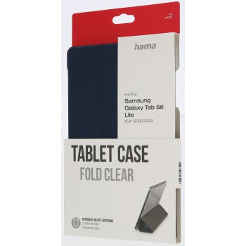 Hama Fold Clear Tablet Case for 10.4&quot; Samsung Galaxy Tab S6 Lite 2020/2022 - Blue | 496591 from Hama - DID Electrical