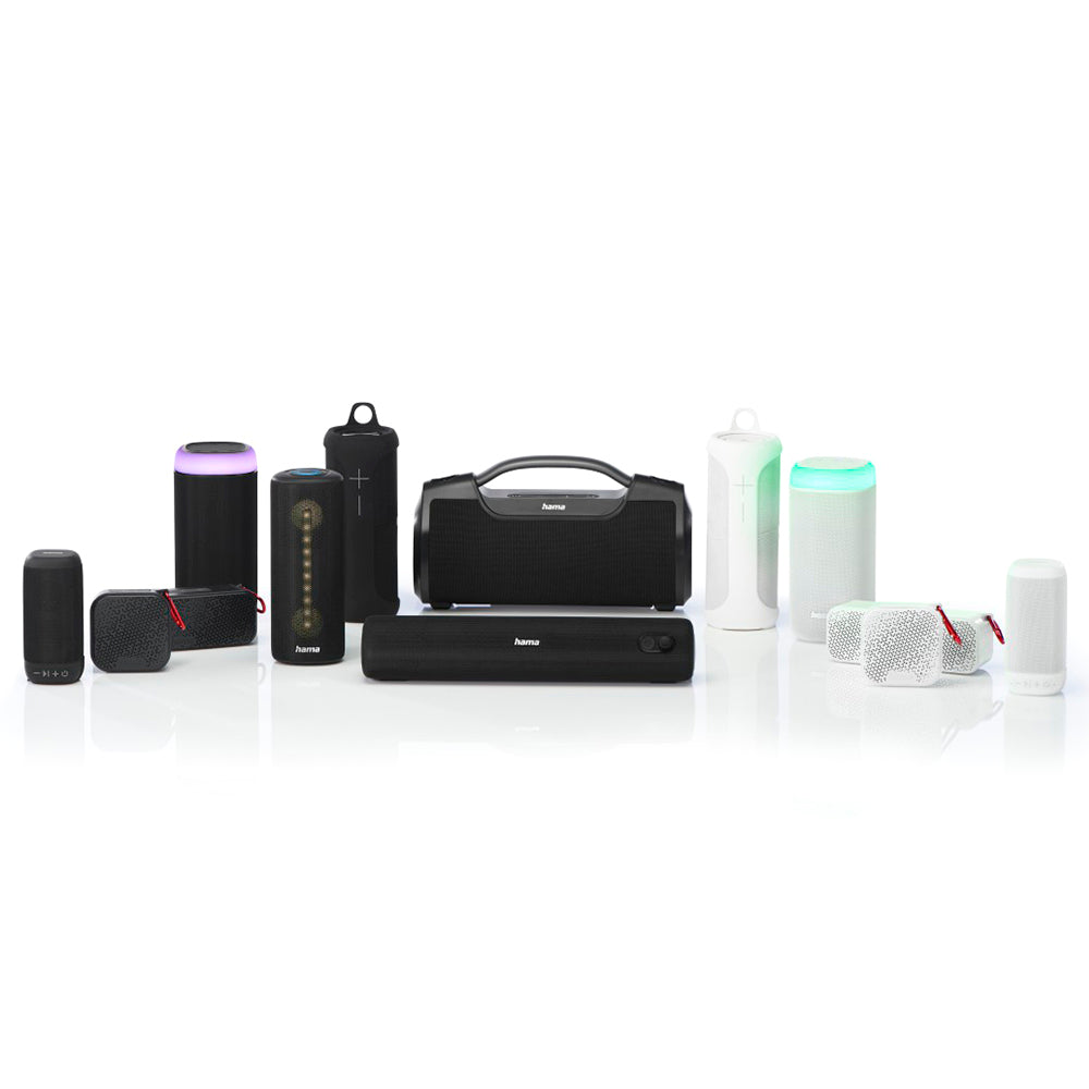 Hama Twin 3.0 30W Bluetooth Loudspeaker - Black | 497925 from Hama - DID Electrical