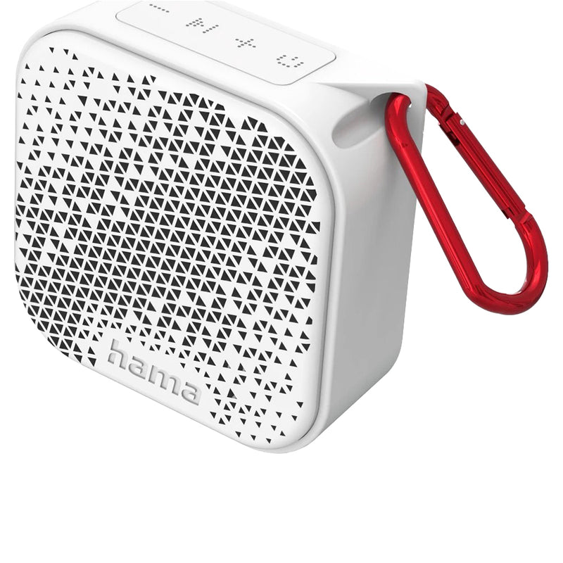 Hama Pocket 3.0 3.5W Waterproof IP67 Bluetooth Loudspeaker - White | 498069 from Hama - DID Electrical