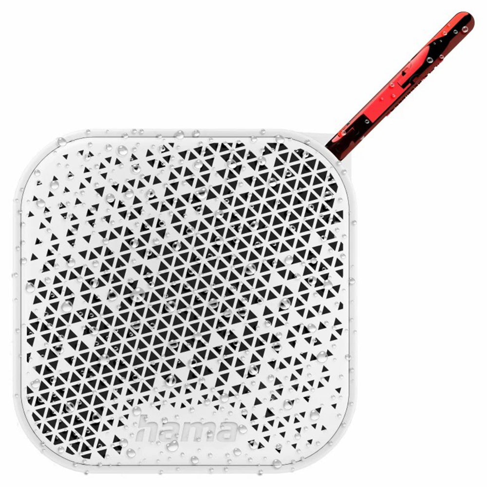Hama Pocket 3.0 3.5W Waterproof IP67 Bluetooth Loudspeaker - White | 498069 from Hama - DID Electrical