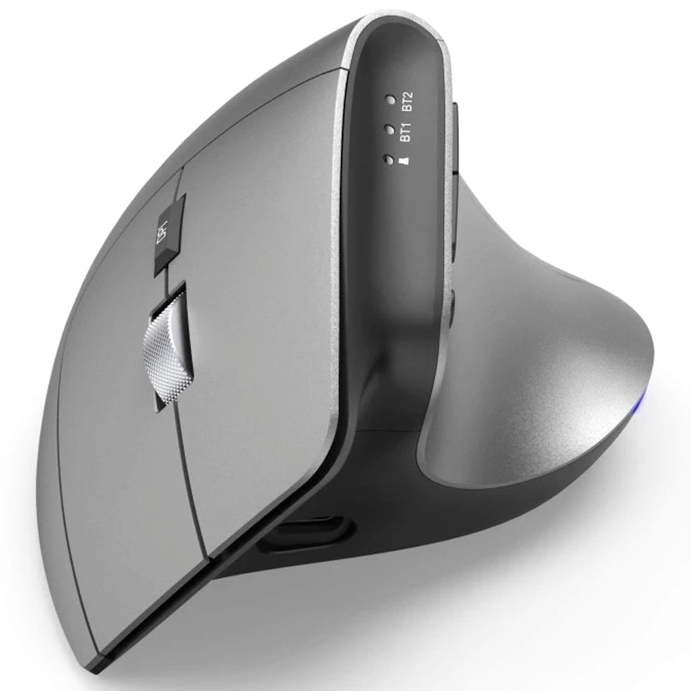 Hama EMW-700 Ergonomic Vertical Wireless Mouse - Grey | 499073 from Hama - DID Electrical
