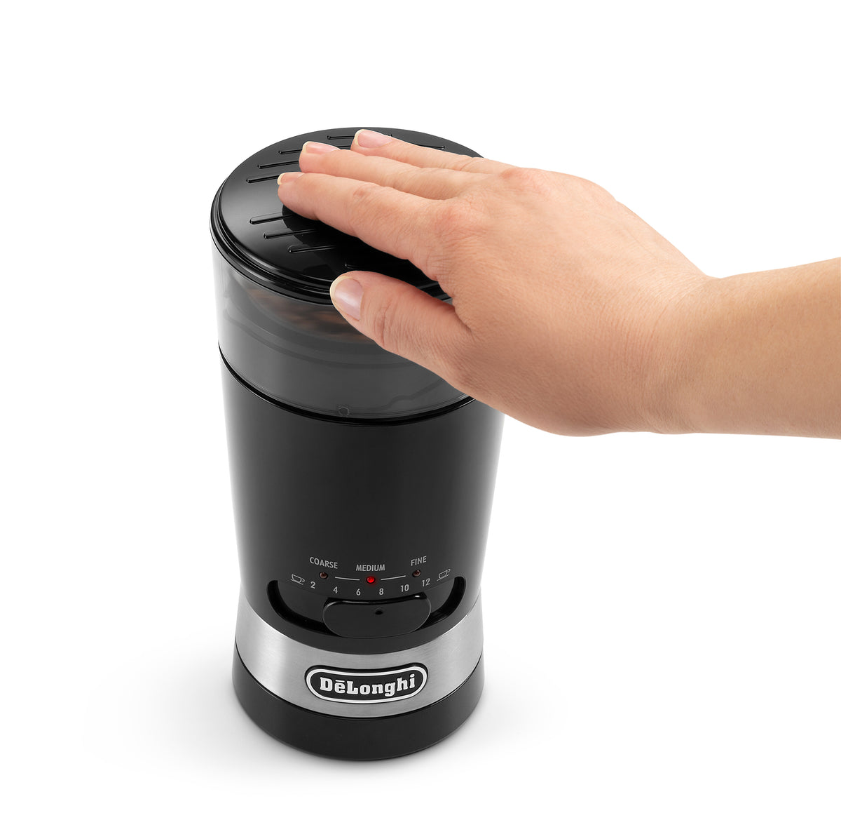 DeLonghi Multifunctional Electric Coffee Grinder - Black | KG210