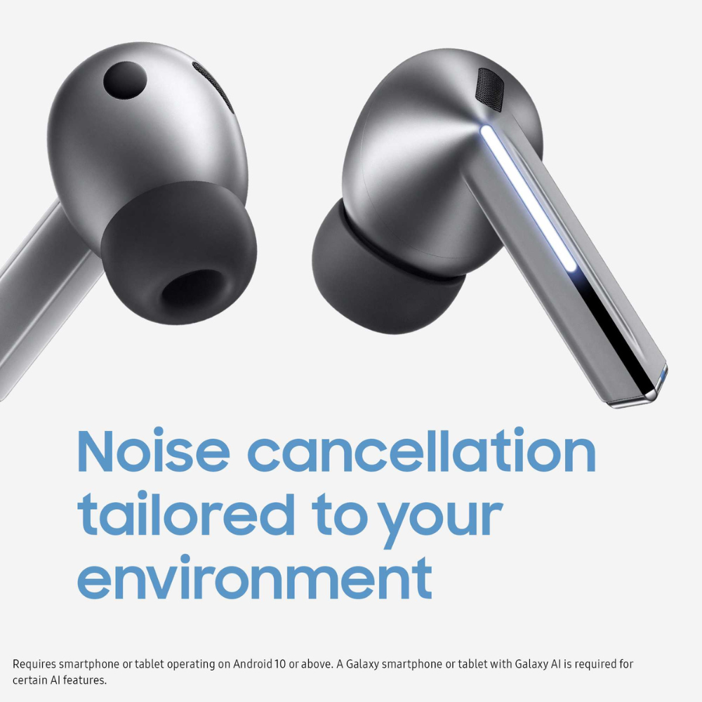 Samsung Galaxy Buds3 Pro In-Ear Wireless Earbuds - Silver | SM-R630NZAAEUA from Samsung - DID Electrical