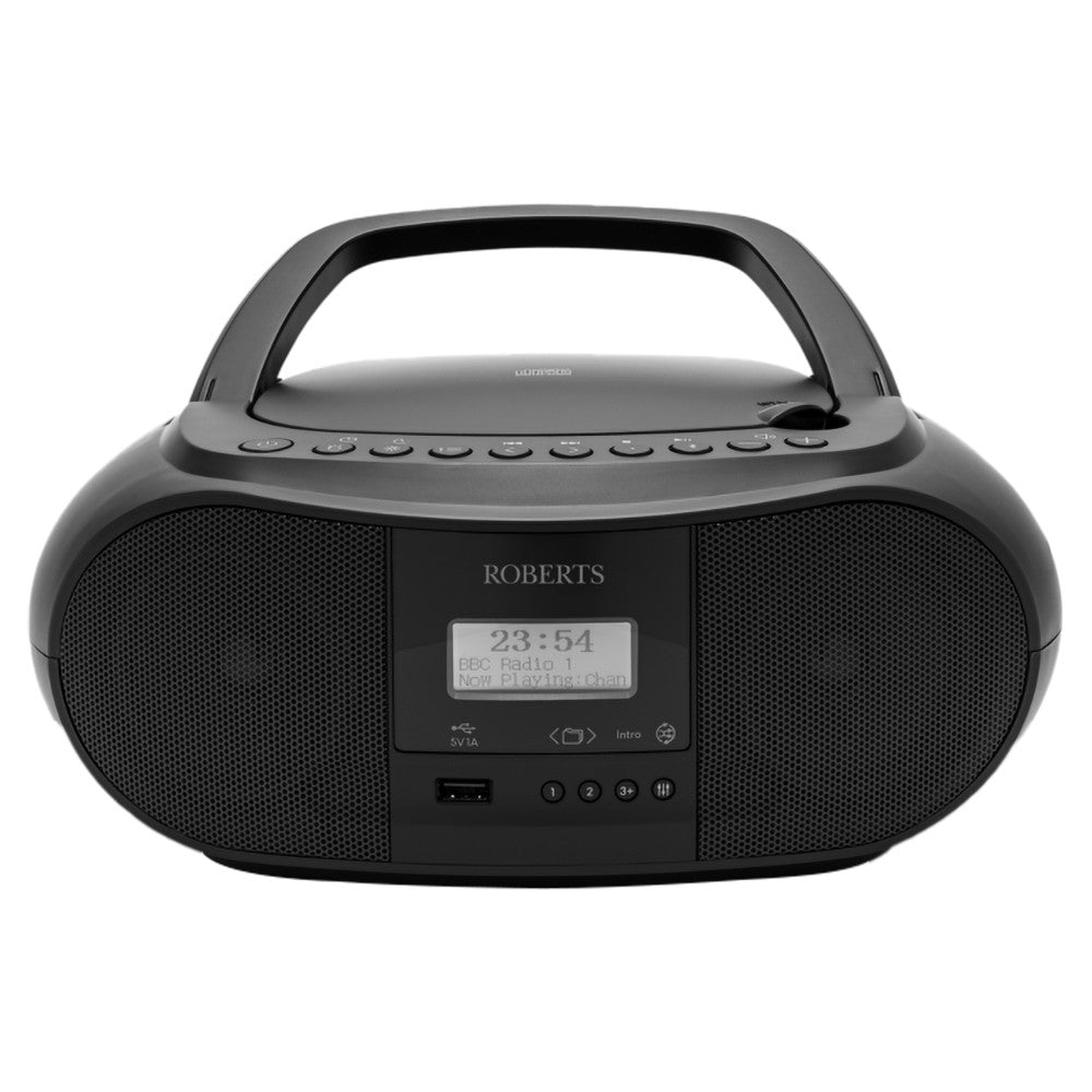 Roberts Zoombox 4 DAB+, DAB, FM Radio - Black | 500003358 from Roberts - DID Electrical