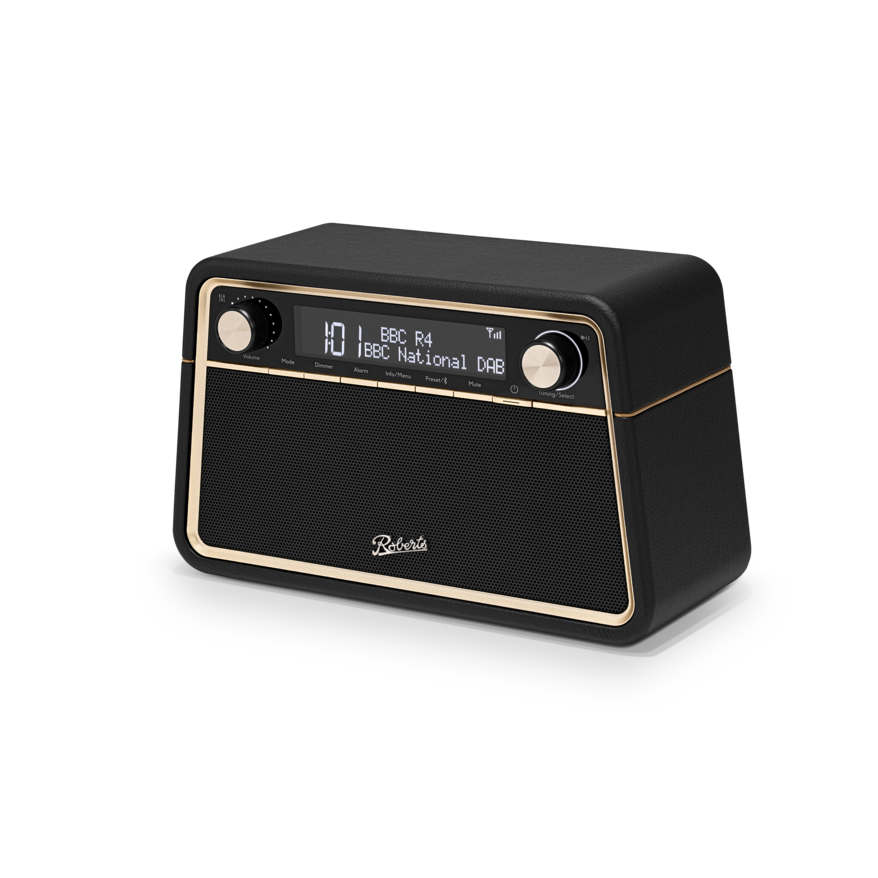 Roberts Reva DAB+/FM Bluetooth Radio - Black | 500006235 from Roberts - DID Electrical