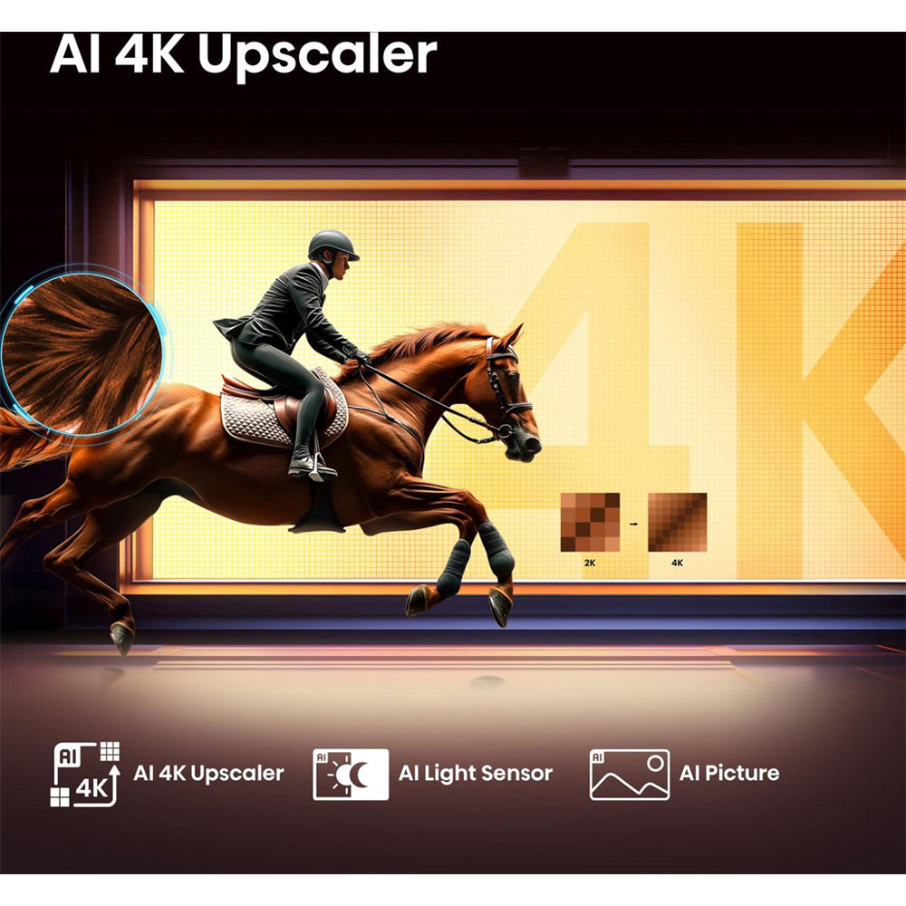 Hisense E7Q 50'' 4K Smart TV - Black | 50E71Q from Hisense - DID Electrical