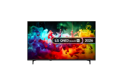 LG QNED72 50" 4K Ultra HD Smart TV - Black | 50QNED72B6B.AEI