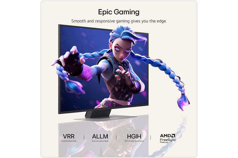 LG QNED86 50" 4K Smart TV - Black | 50QNED86B6B.AEI