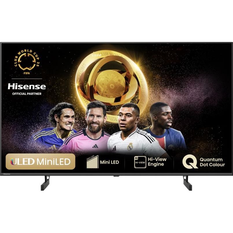 Hisense U6N 50&quot; 4K Smart TV - Black &amp; Dark Grey | 50U61NQ from Hisense - DID Electrical