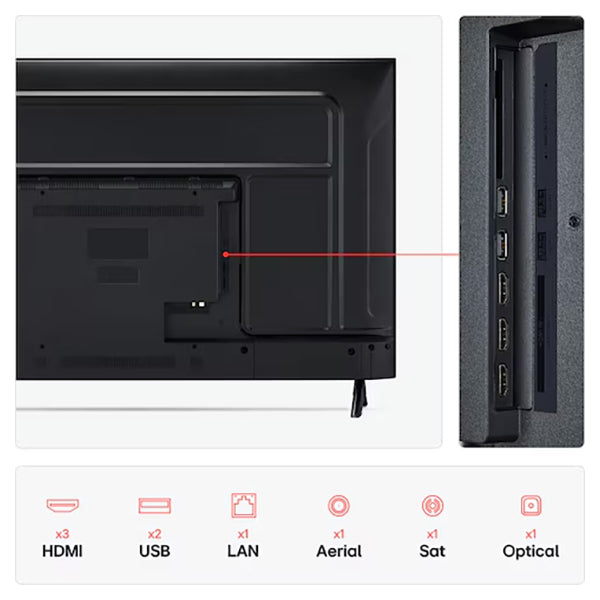 LG UA73 50" 4K Smart TV - Black | 50UA73006LA.AEK from LG - DID Electrical