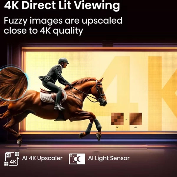 Hisense A6Q 50" 4K Smart TV - Black | 50a61q from Hisense - DID Electrical