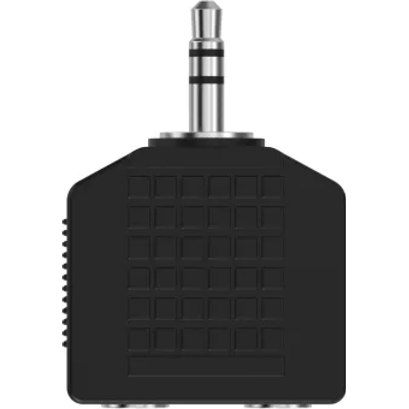 Sinox Mini Jack Headphone Splitter - Black | 51026 from Sinox - DID Electrical