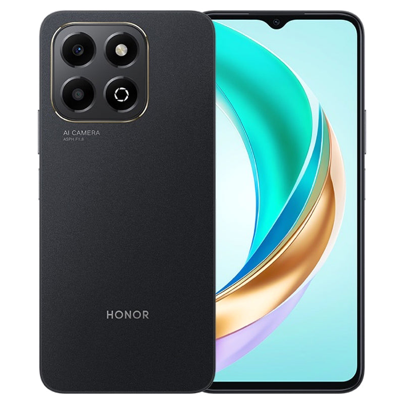 Honor X6b 128GB Smartphone - Black | 5109BGFX from Honor - DID Electrical