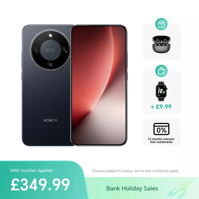 Honor Magic8 Lite 512GB 5G Smartphone - Midnight Black | 5109BYRB from Honor - DID Electrical