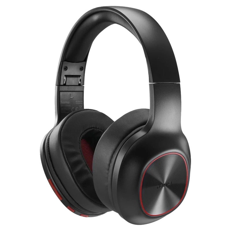 Hama Spirit Calypso II Over-Ear Wireless Bluetooth headphone - Red and Black | 511249 from Hama - DID Electrical