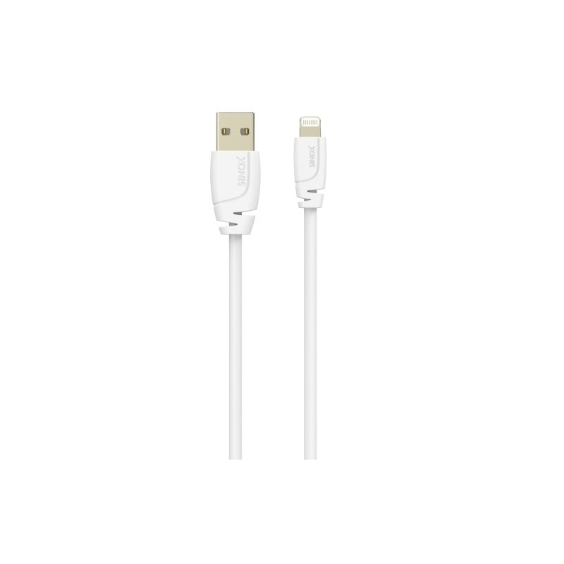 Sinox PRO 2M Lightning Cable with Original Apple Chip - White | 51125 from Sinox - DID Electrical