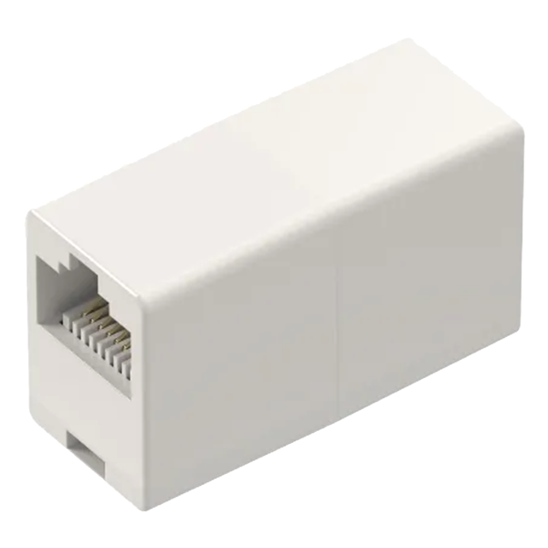 Sinox RJ45 Female to RJ45 Female Network Collector - White | 051323 from Sinox - DID Electrical