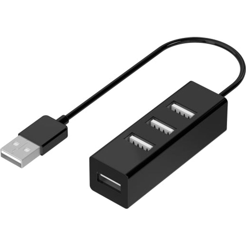 Sinox PRO 0.15M USB 2.0 4 Port Sort - Black | 51354 from Sinox - DID Electrical