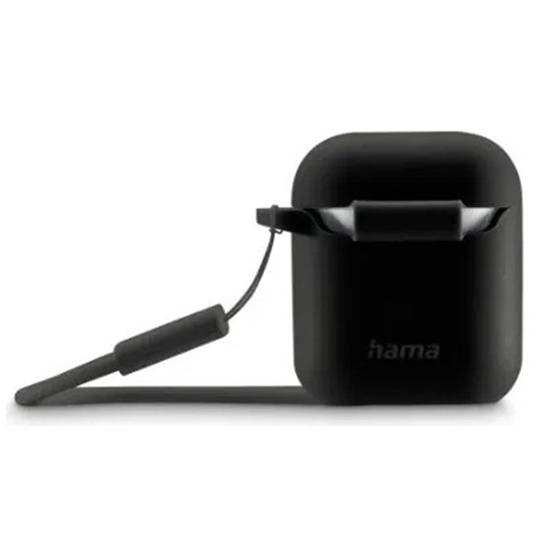 Hama Fantastic Feel Protective Cover for AirPods Charging Case - Black | 514066 from Hama - DID Electrical