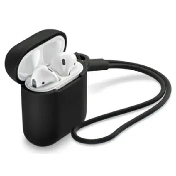 Hama Fantastic Feel Protective Cover for AirPods Charging Case - Black | 514066 from Hama - DID Electrical