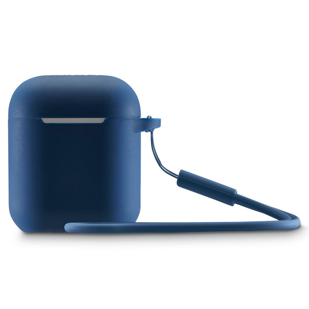 Hama Headphone Protective Cover for AirPods Charging Case - Blue | 514332 from Hama - DID Electrical