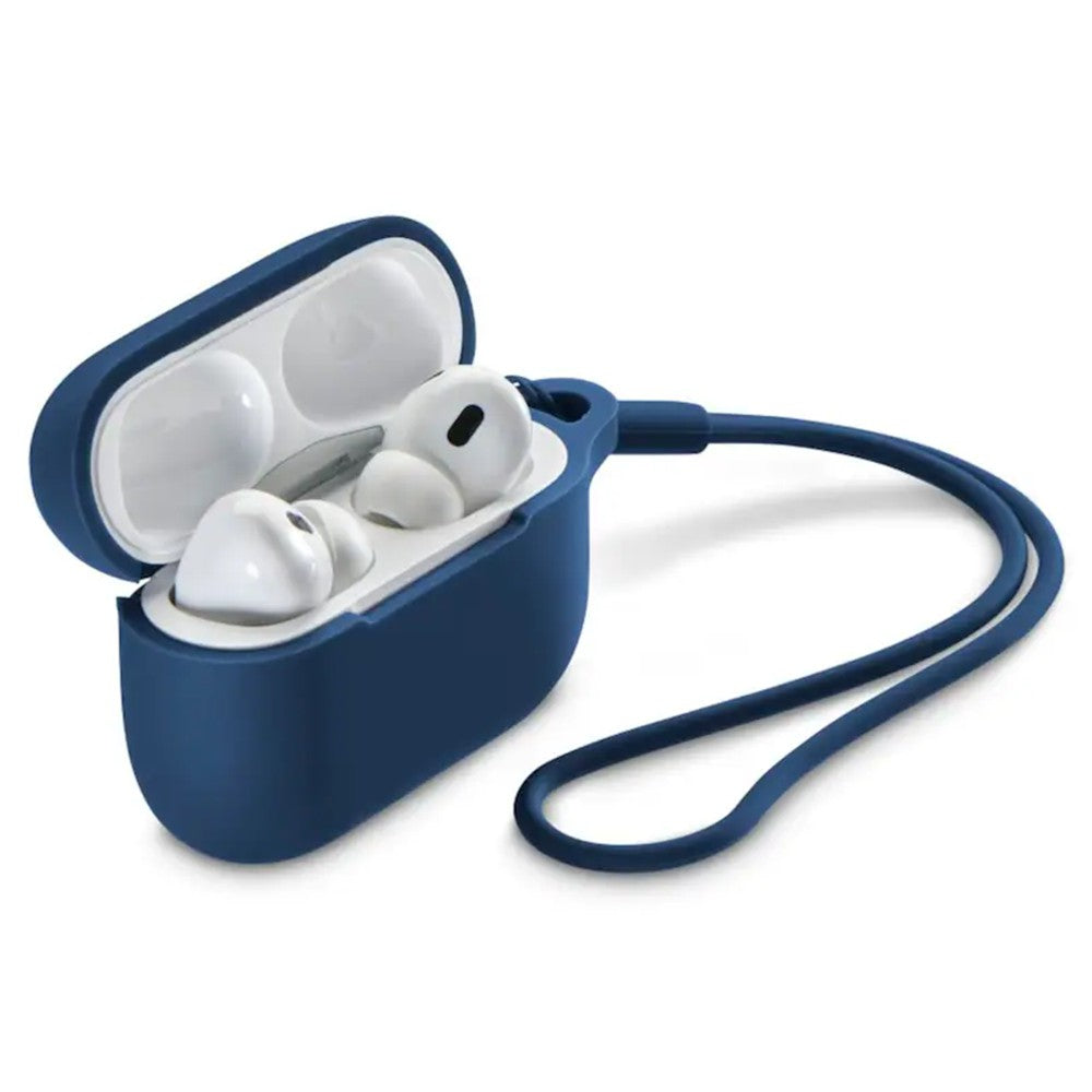 Hama Headphone Protective Cover for AirPods Charging Case - Blue | 514370 from Hama - DID Electrical