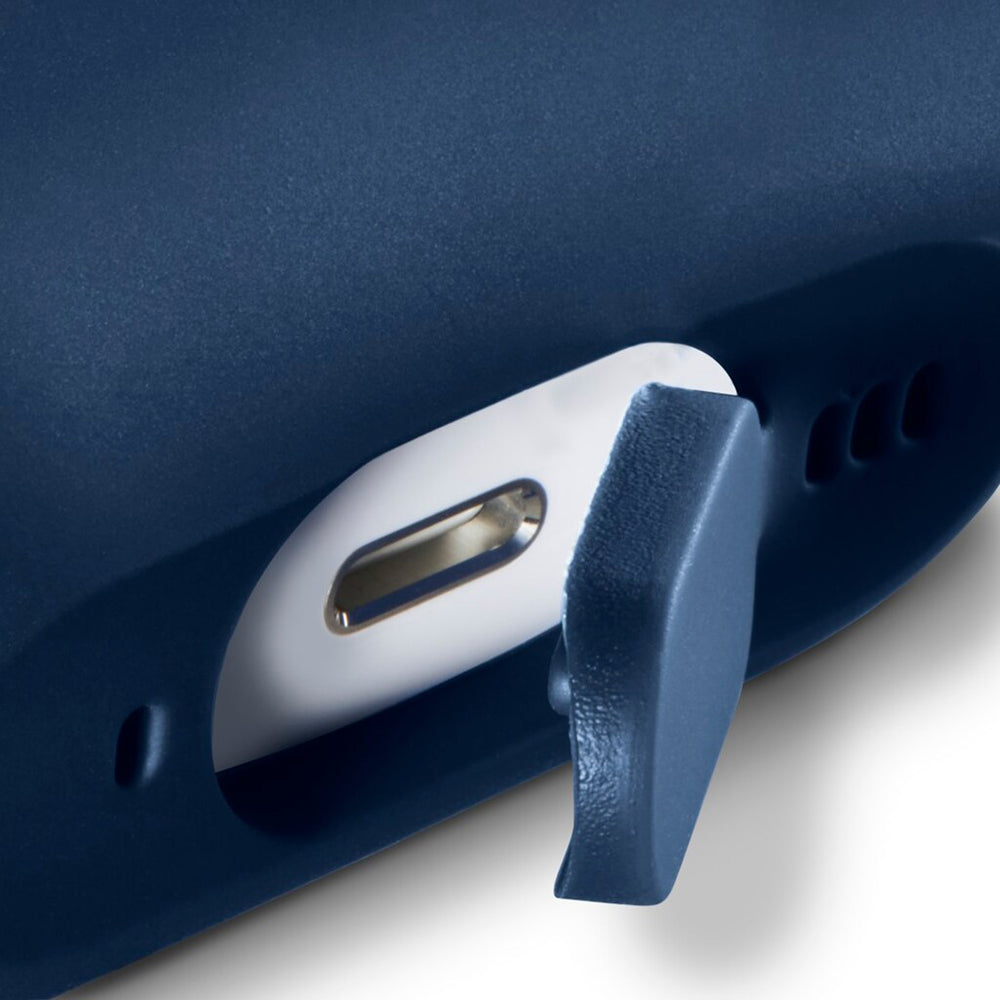 Hama Headphone Protective Cover for AirPods Charging Case - Blue | 514370 from Hama - DID Electrical