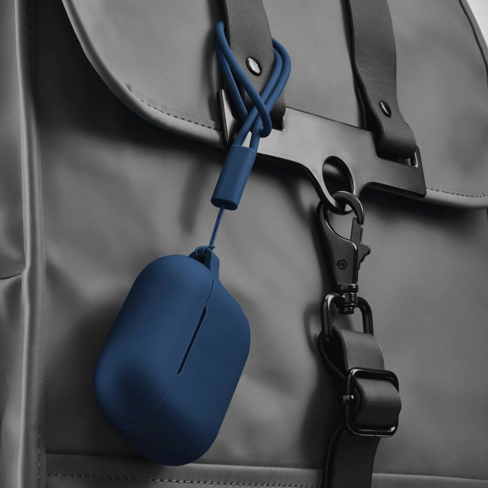 Hama Headphone Protective Cover for AirPods Charging Case - Blue | 514370 from Hama - DID Electrical