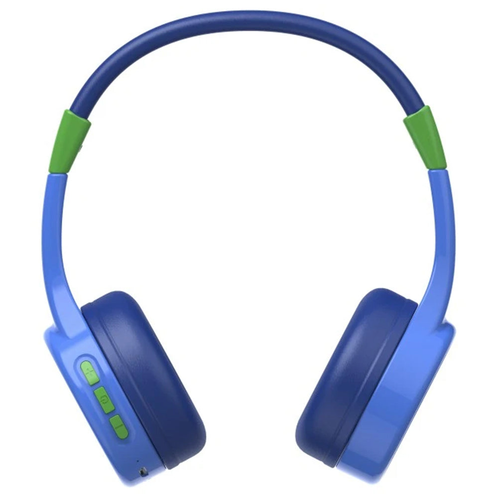 Hama Teens Guard On-Ear Wireless Kids Headphones - Blue & Green | 514486 from Hama - DID Electrical