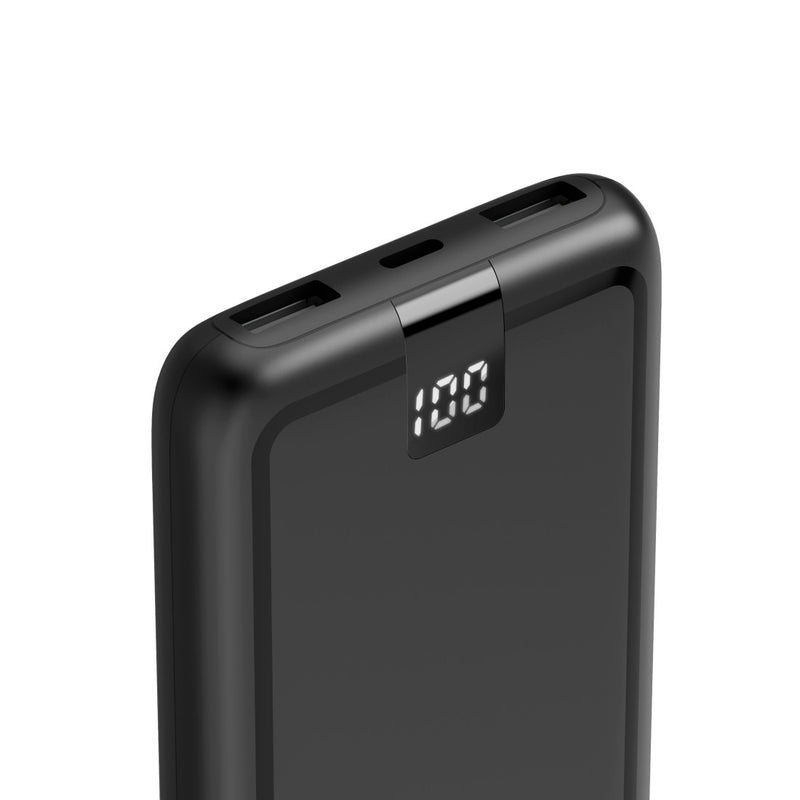 Hama 10000mAh Fast Charge LiPo Powerbank - Anthracite | 514714 from Hama - DID Electrical