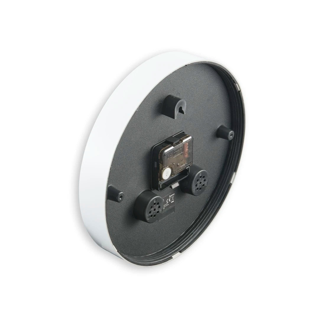 Hama Elba 25CM Non-ticking Wall Clock - White | 517524