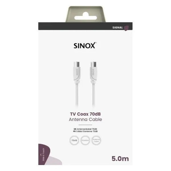 Sinox 5M Antenna M-F Cable - White | 52337 from Sinox - DID Electrical