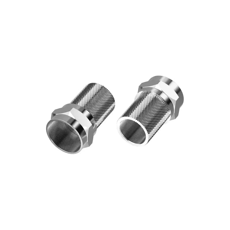 Sinox 6.8mm F Connector Pack of 2 - Stainless Steel | 52542 from Sinox - DID Electrical